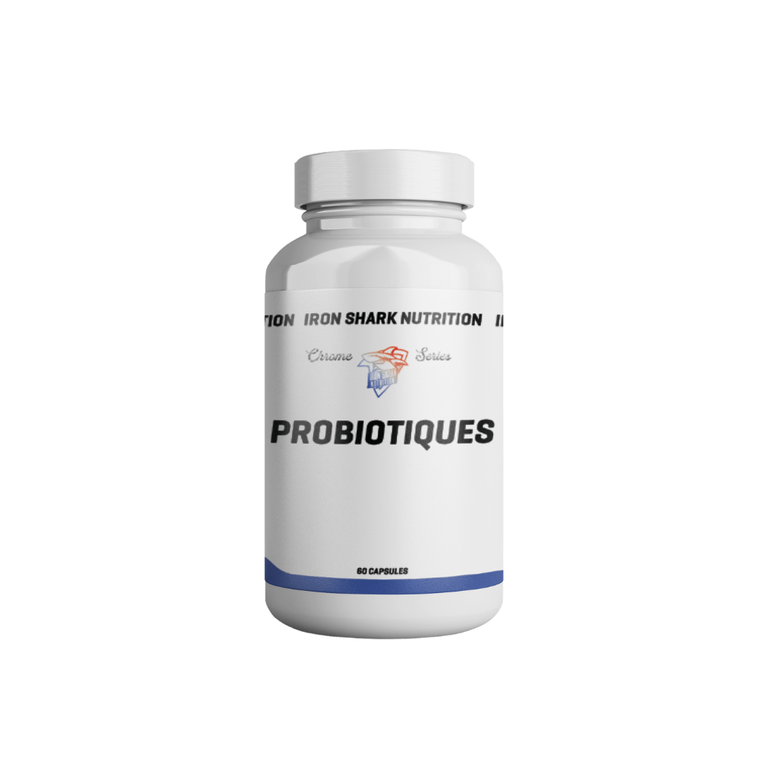 PROBIOTIQUES – 60 capsules - IRON SHARK NUTRITION product image