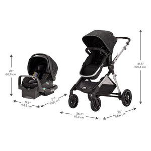lightweight stroller travel system