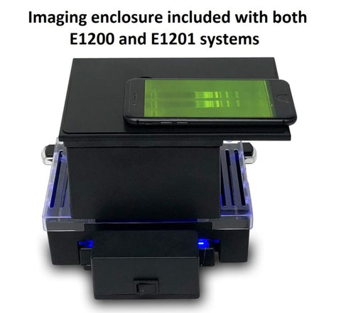 InstaView Gel Electrophoresis System with Imaging Enclosure