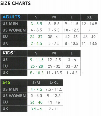 women's sock sizes