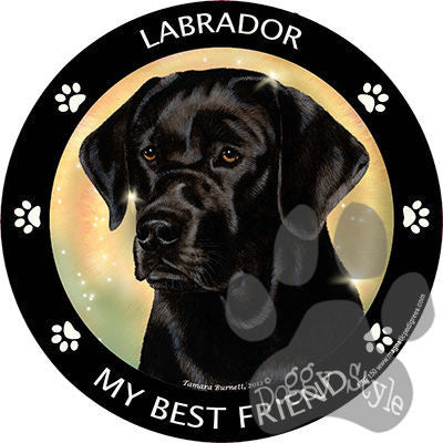 Black Labrador My Best Friend Dog Breed Magnet | Doggy ...