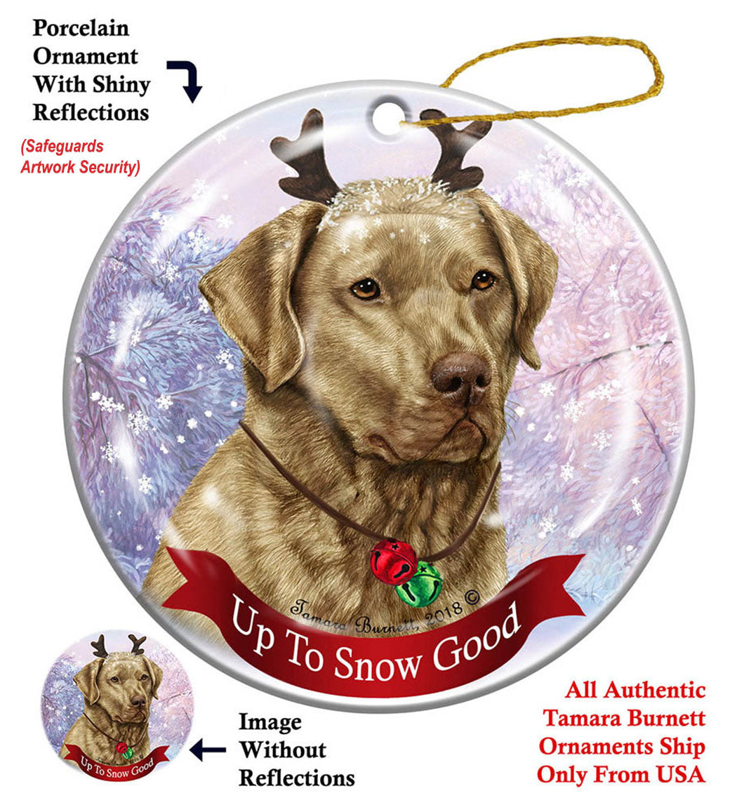 Chesapeake Bay Retriever Howliday Dog Christmas Ornament ...