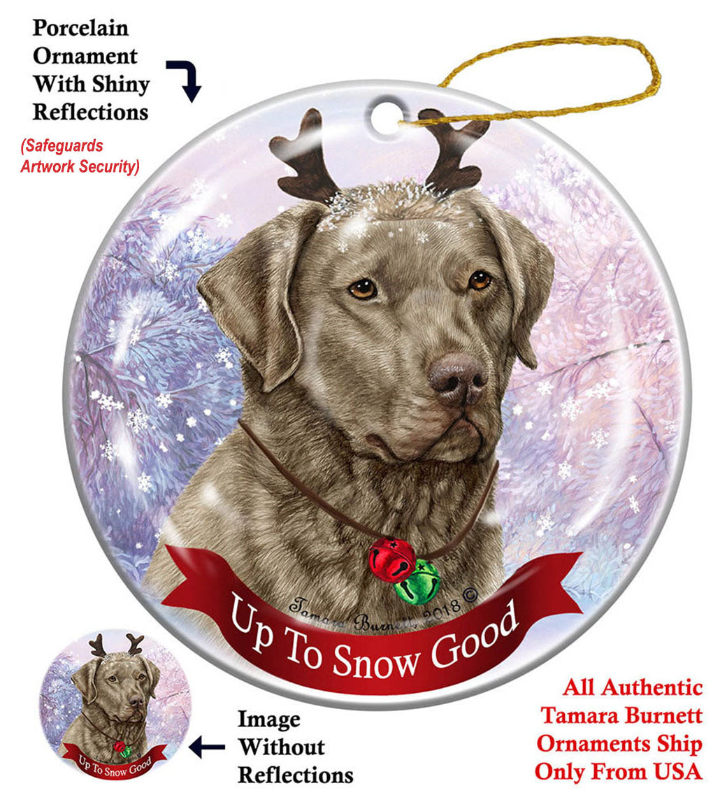 Chesapeake Bay Retriever Howliday Dog Christmas Ornament ...