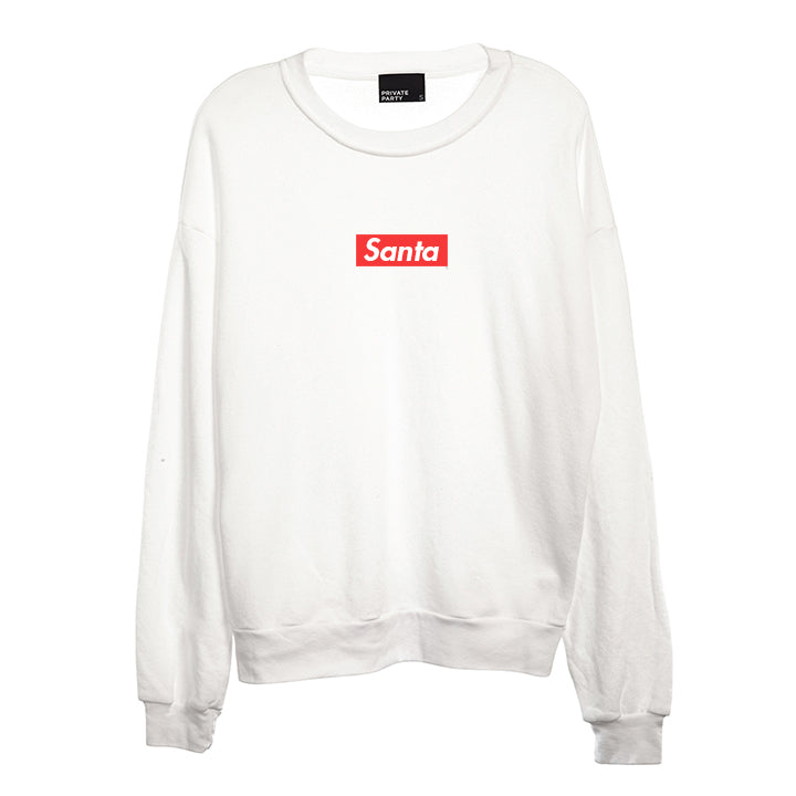 supreme santa box logo