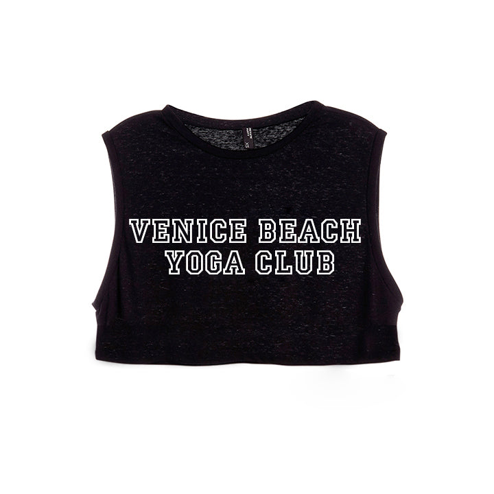 VENICE BEACH YOGA CLUB [WOMEN'S CROP TANK]