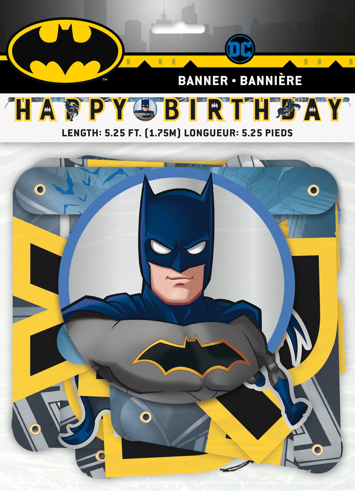 Batman Happy Birthday Banner | Party Connection Canada