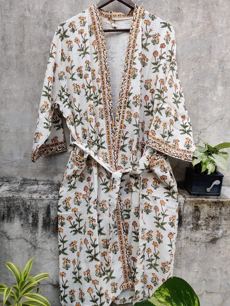 Cotton Waffle Bathrobes, Size: Free at Rs 599/piece in Mumbai