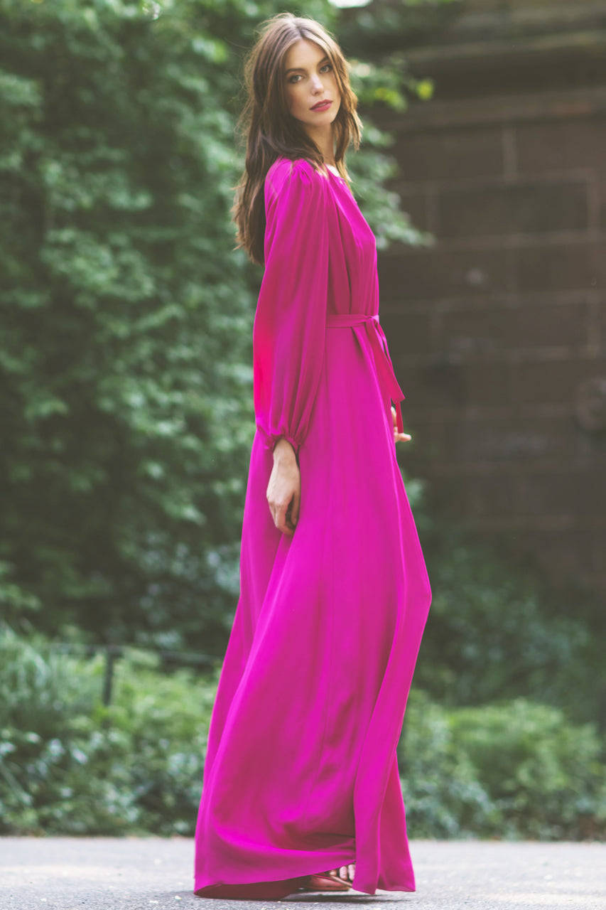 Poet Sleeve Maxi Dress