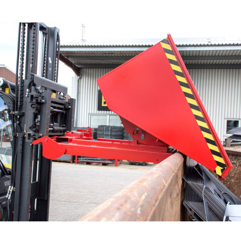 Forklift tipping skips