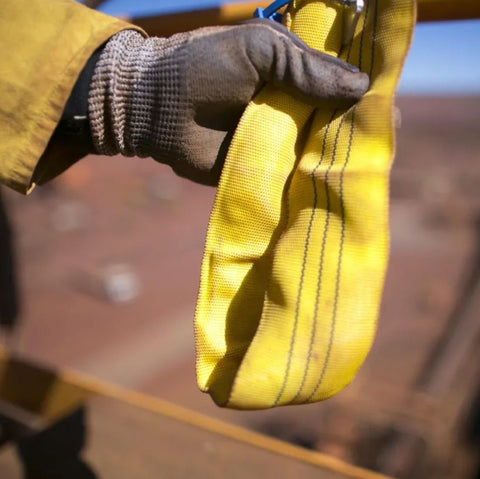 Web sling inspection