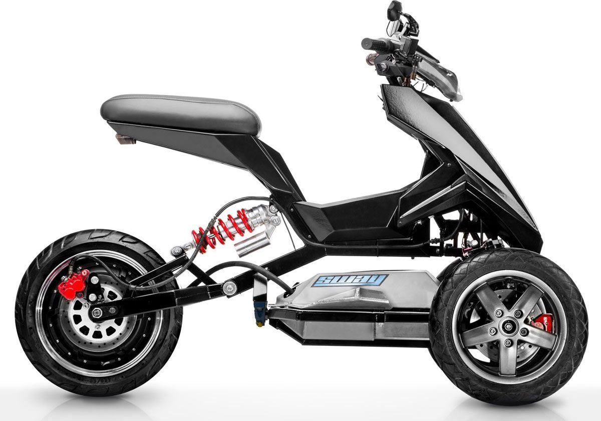 all electric tilting trike