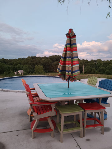 Outside table and chairs