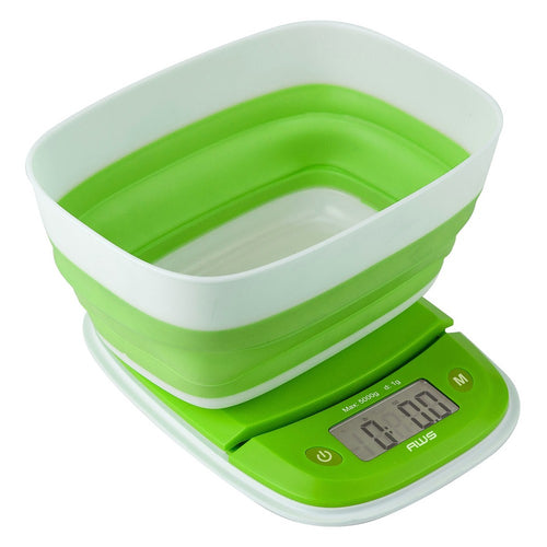 American Weigh Scales - KF-5kg - Rechargable Scale with Bowl