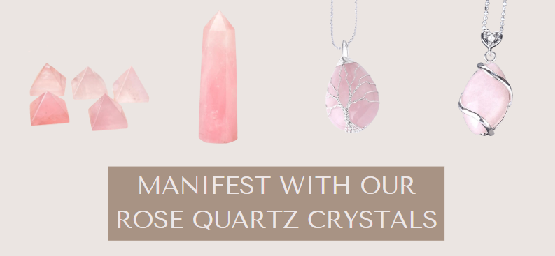 Manifest with rose quartz
