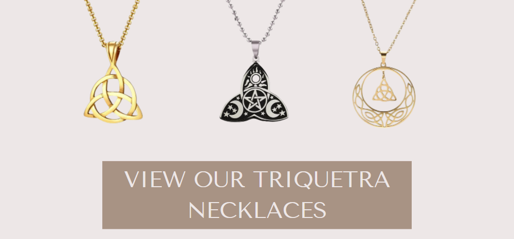 Triquetra necklaces