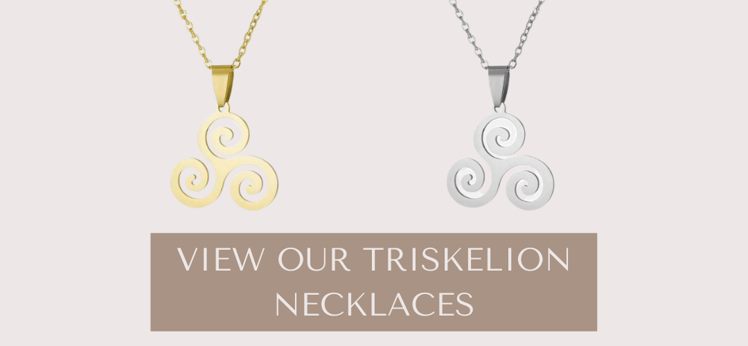 Triskelion necklaces