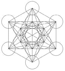 Metatron's cube pattern