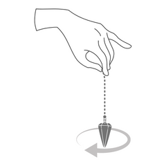 how to use a crystal pendulum