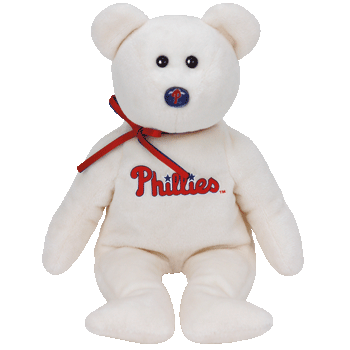 TY Beanie Baby - MLB Baseball Bear - DETROIT TIGERS (8.5 inch)
