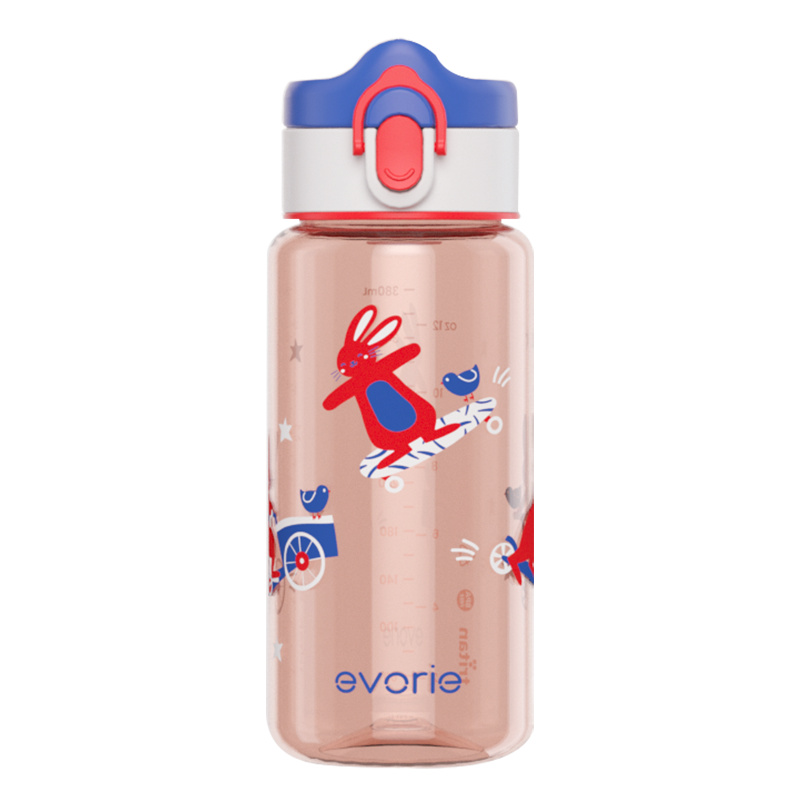 Evorie Tritan Baby 360 Straw Water Bottle Sippy Cup 200mL, Strawberry –  Evorie Moment