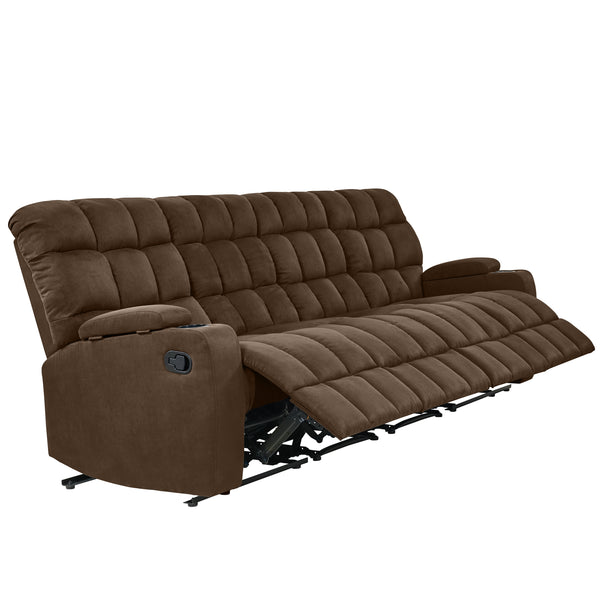 Jazmin 4-Seat Wall Hugger Modular Reclining Sofa