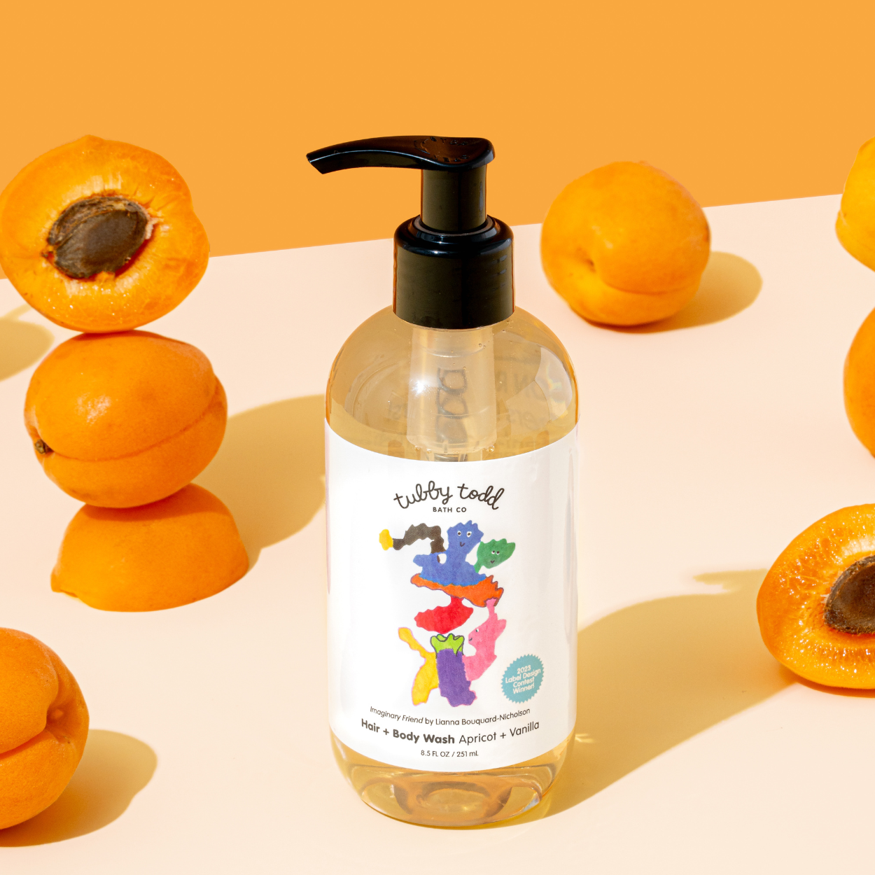 Apricot Hair + Body Wash