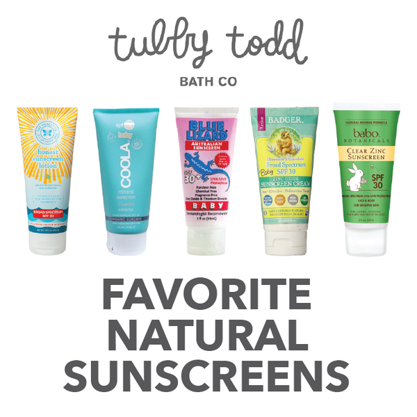 Favorite natural sunscreens