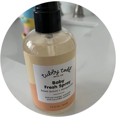 Tubby Todd Bath Co. Bubble Bath Sweet Quince and Honeysuckle