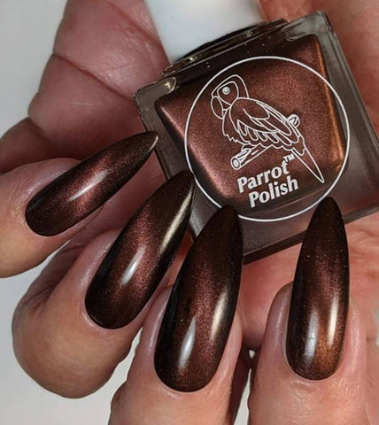 deep dark chocolate brown nail polish for fall