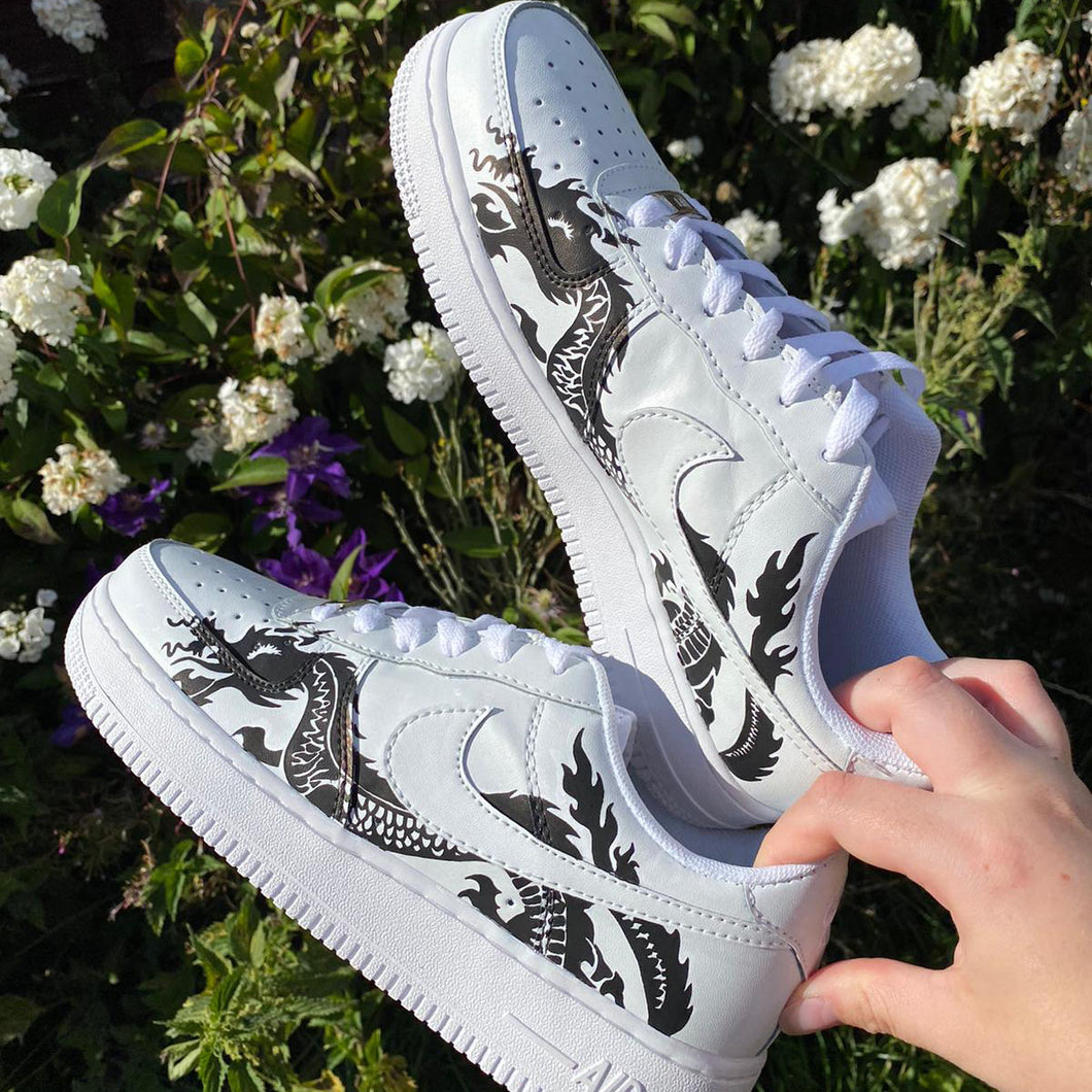 air force 1s painted