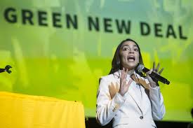 AOC, Green New Deal, Libtard