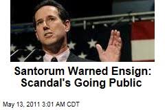 Rick Santorum, Lies, holier than thou, 