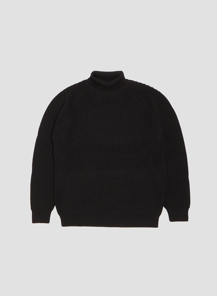 Batoner Spread Alan Crew Neck Jumper in Navy – Nigel Cabourn