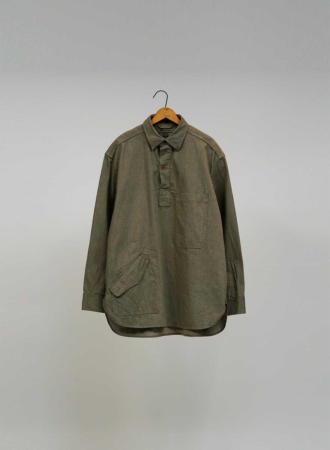 Pullover Shirt 10oz Denim in Green