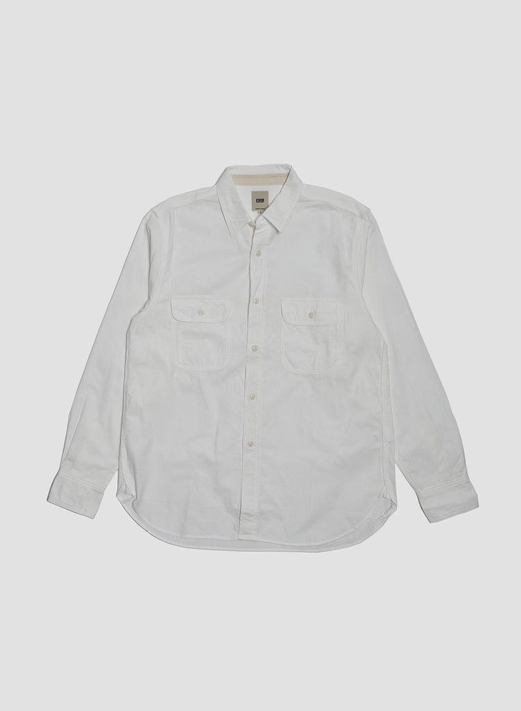 FOB Factory Heavy Nel Work Shirt Blue – Nigel Cabourn