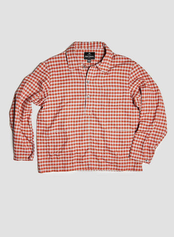 POH DECK SHIRT IN RED CHECK