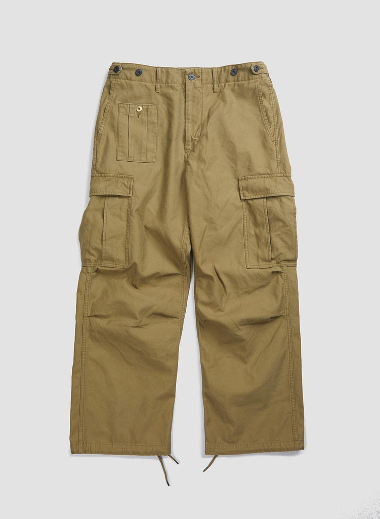 British Army Pant Vintage Twill in Khaki – Nigel Cabourn