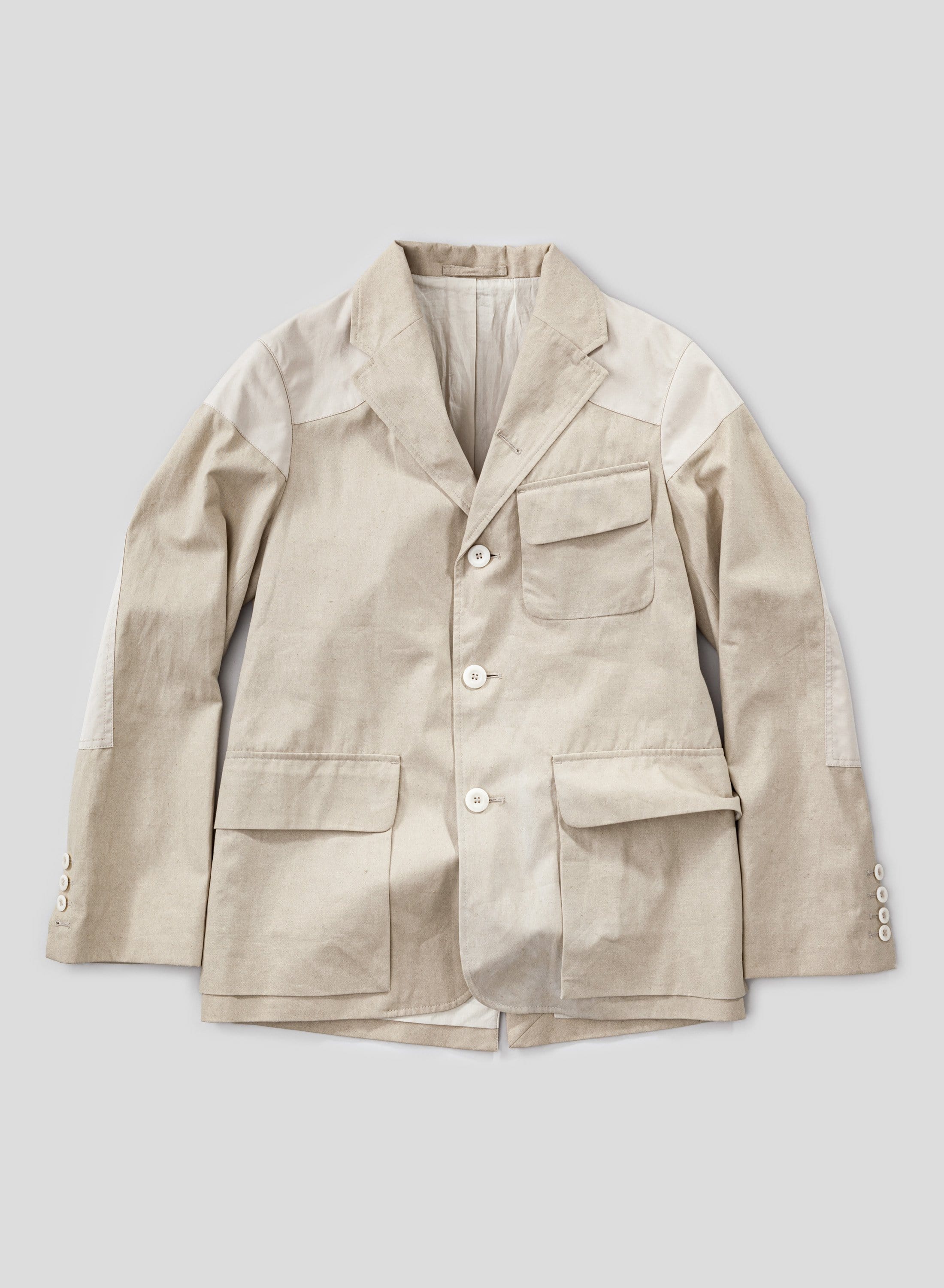 Beige Cotton Drill Mallory Jacket – Nigel Cabourn