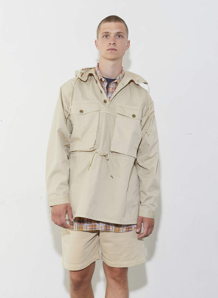 Track Smock in Off White | Nigel Cabourn