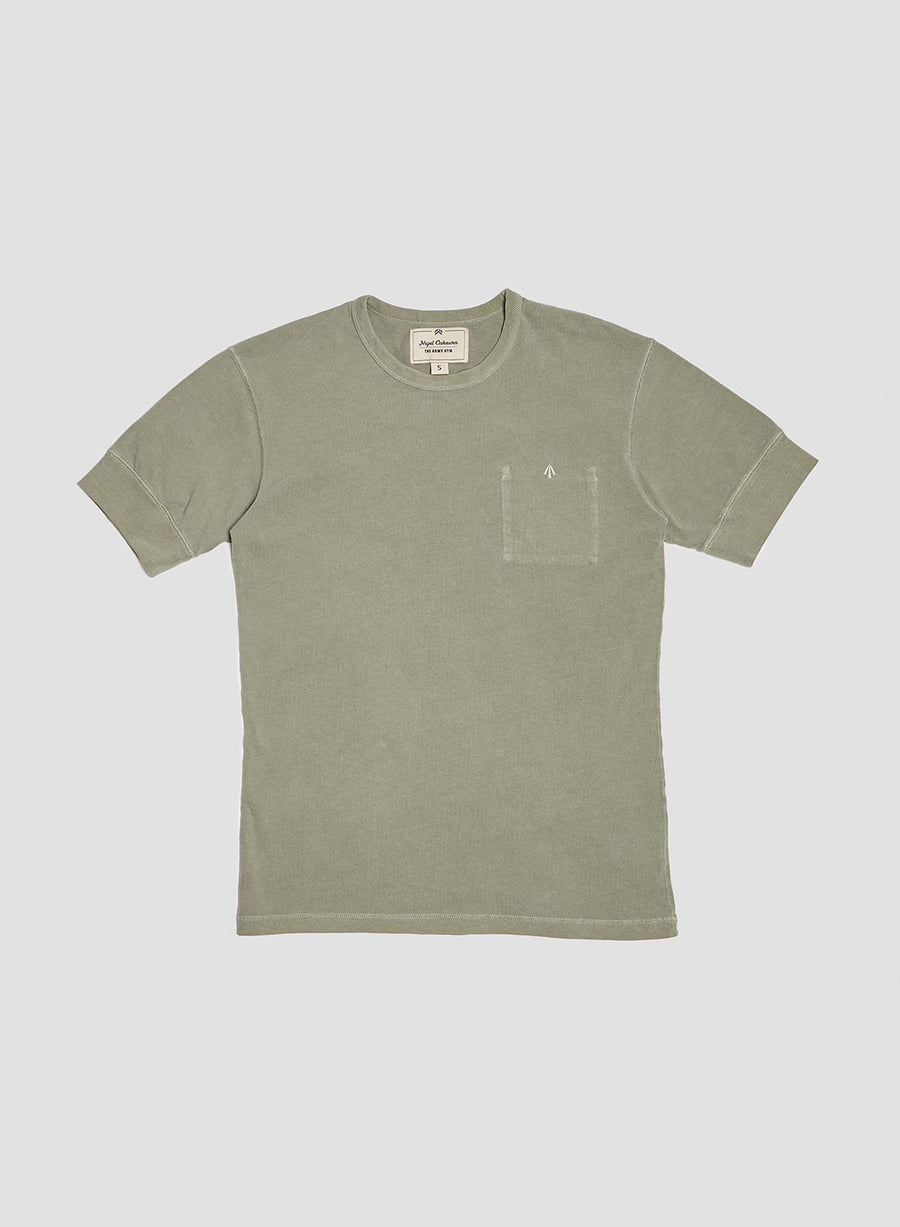 Nigel Cabourn Military T-Shirt in Army