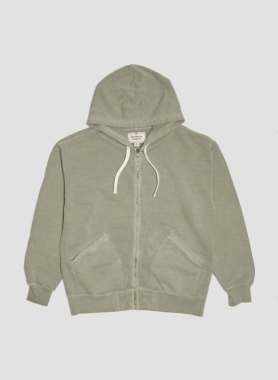 Nigel Cabourn Short Flight Jacket (cotton/linen) in stone