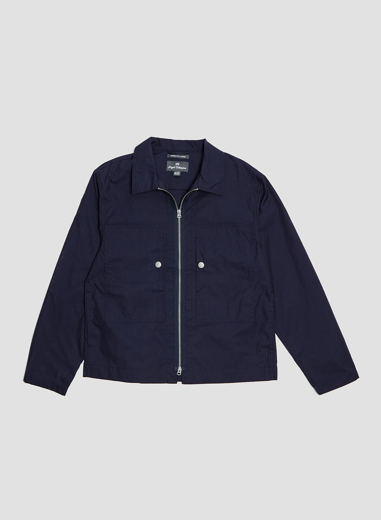 Japanese S Type 1 Jacket in Navy Check – Nigel Cabourn