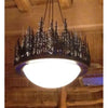 Image of Meyda Lighting 54"W Pine Lake Inverted Pendant - 81179 - New Star Living