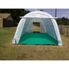 Image of Rhino Shelters Greenhouse (Round Style) 12’W x 24’L x 8’H - GH122408R - NewStarLiving
