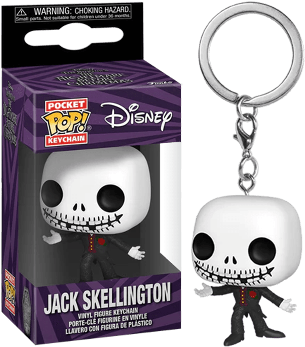 Pocket Pop! Keychain: The Nightmare Before Christmas 30th Anniversary Jack  Skellington with Gravestone