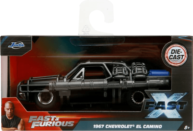 Jada Toys Hollywood Rides: Fast & Furious Fast X 1967 Chevy El Camino 1/24  Scale