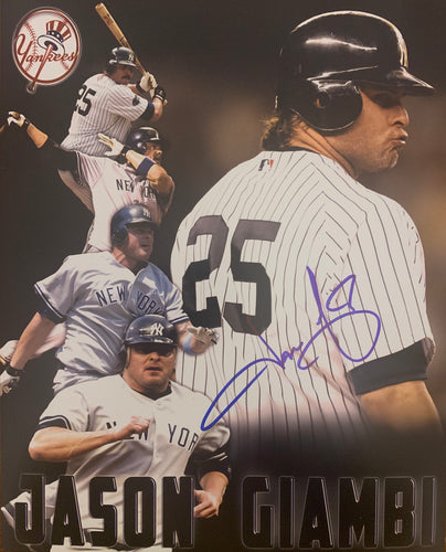 Jason Giambi Autographed Signed New York Yankees Sports