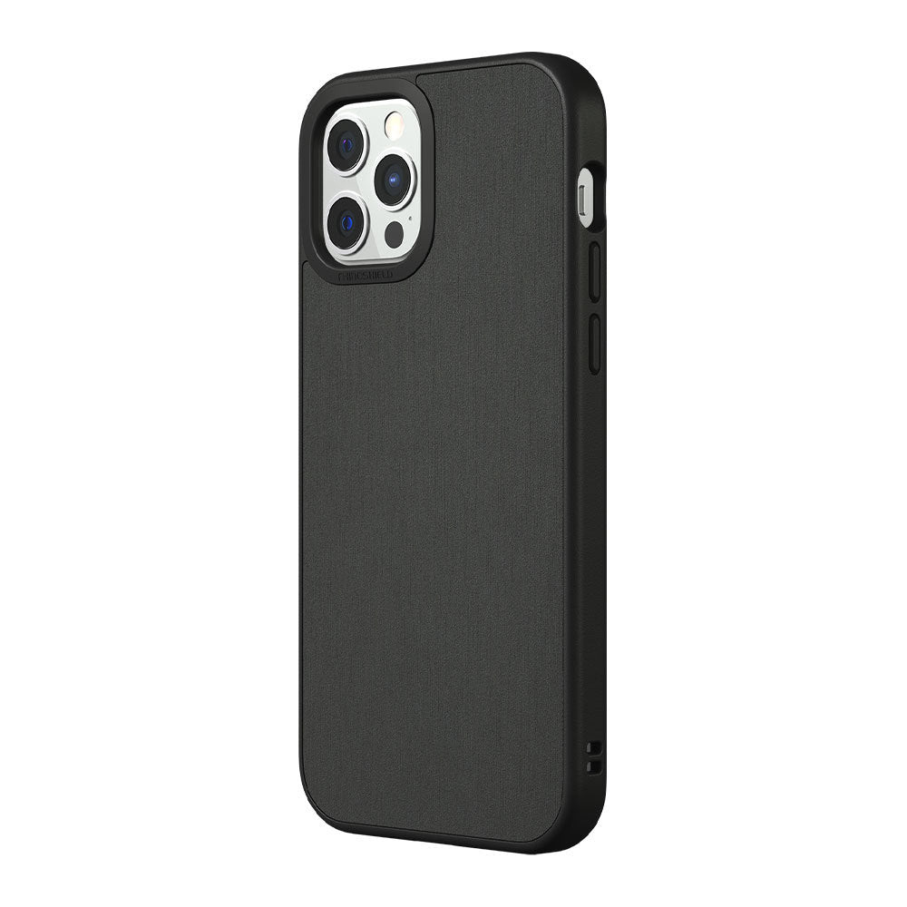 RhinoShield SolidSuit Rugged Case For iPhone 12 / 12 Pro - Brushed Steel |  Mac Addict