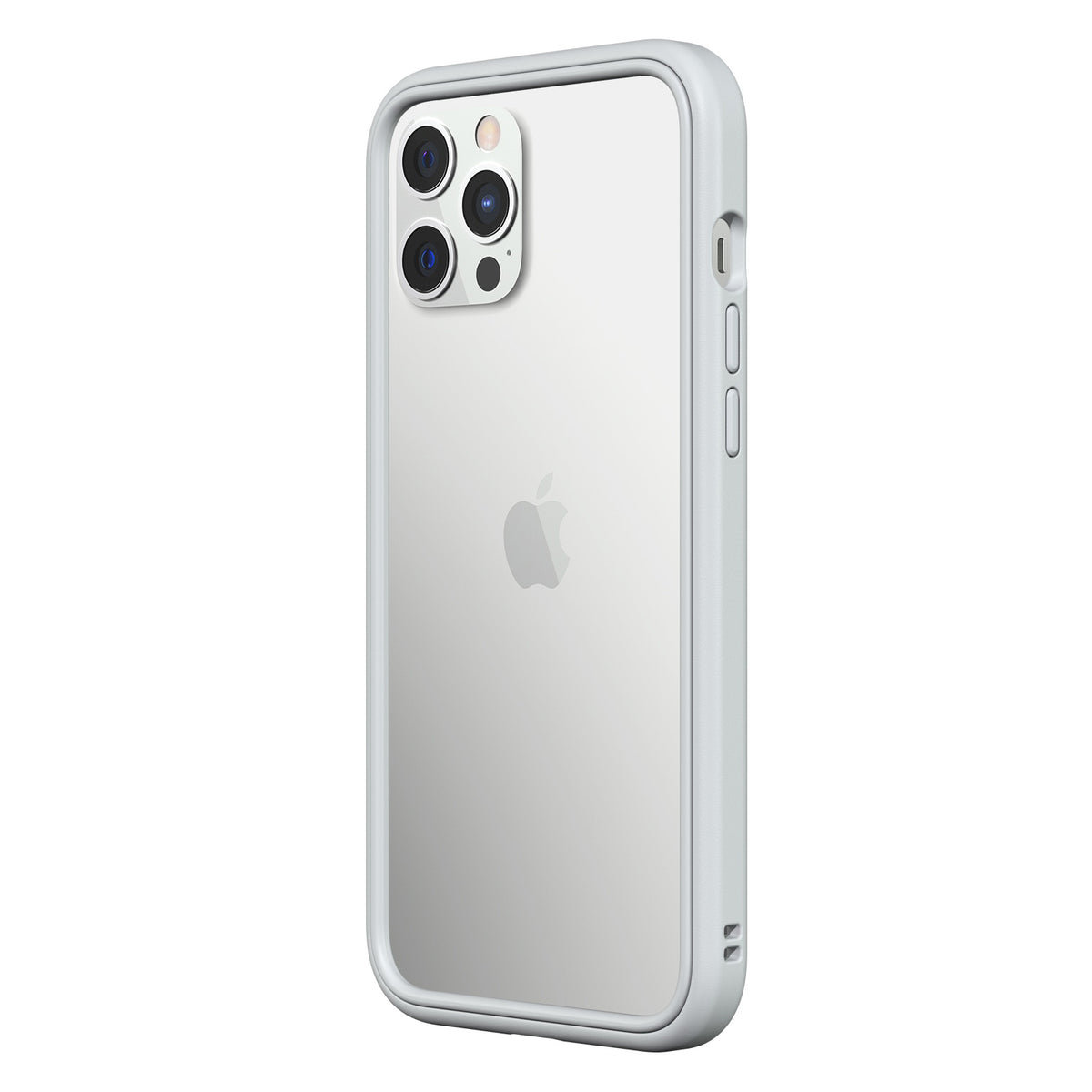 RhinoShield CrashGuard NX Bumper Case For iPhone 12 Pro Max - Platinum Grey  | Mac Addict