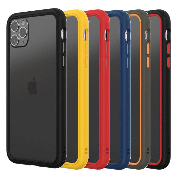 RhinoShield CrashGuard NX Case, Graphite Frame+Orange Rim for iPhone 12 Pro  Max CGN0118782